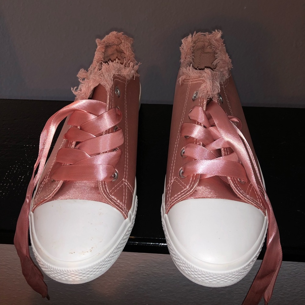 Satin Sneakers